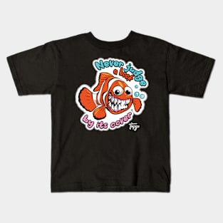 Funny Evil Clownfish Kids T-Shirt